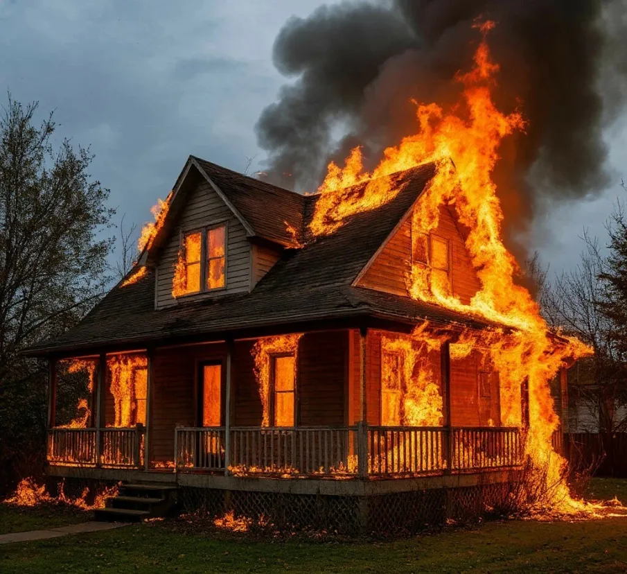 Родители, берегите детей от пожара! Не оставляйте малолетних детей одних дома, уделяйте им больше внимания, не оставляйте без присмотра и напоминайте о правилах пожарной безопасности!